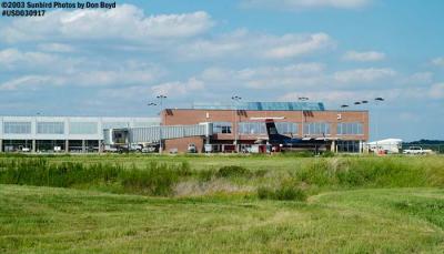 Passenger terminal at Newport News Williamsubrg International Airport stock photo #6705
