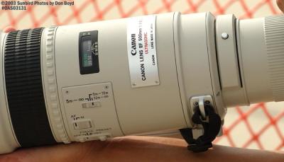 Canon's new unreleased 500mm f4.5 lens stock photo #6942