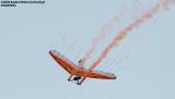 Dan Buchanans Flying Colors Hang Glider Demonstration military aviation air show stock photo #6819