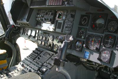 Portuguese Navy, Lynx helicopter, cockpit.