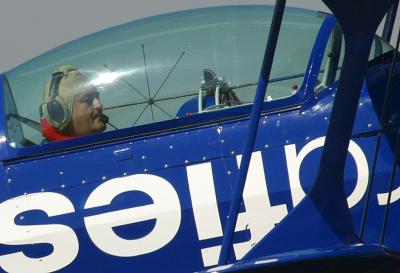 Pitts S-2B, end of show, nice one Captain.