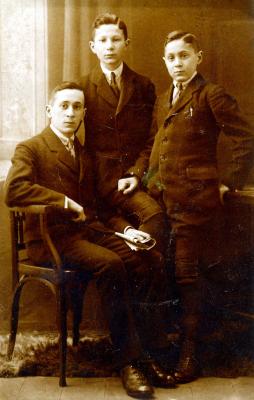 With both brothers – early 1920s