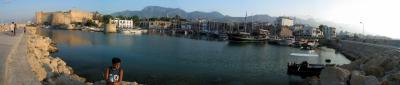 Kyrenia (Cyprus) harbour - looking South (again!)
