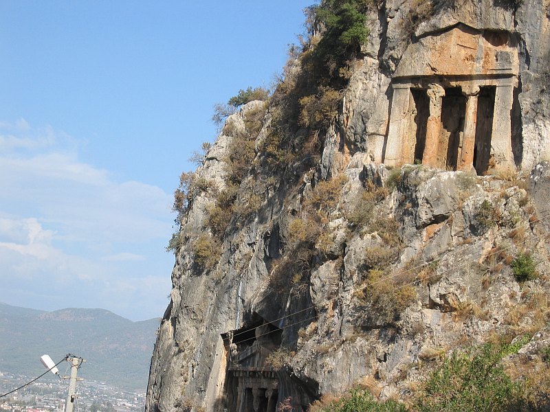 A rock tomb for a Lycian higher-up (so to speak)