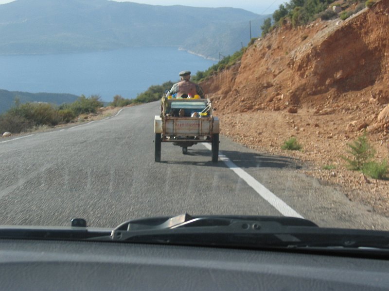 He later offered us tea upon arrival at his cove area home.