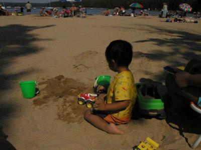 Oh, well. Back to my sand castle making