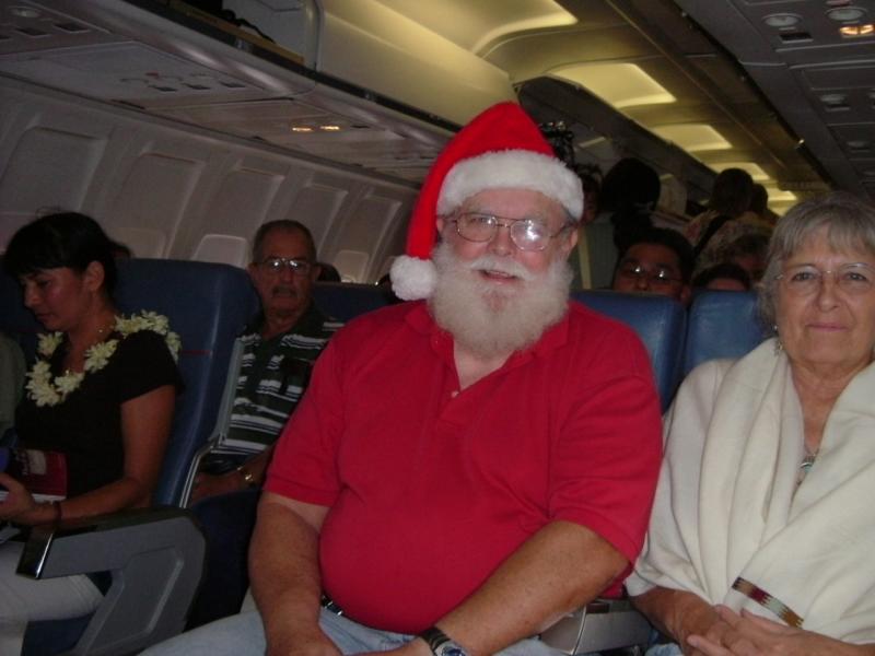 Even Santa Flies AQ!