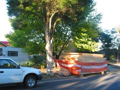 pre-fab upstairs arrives