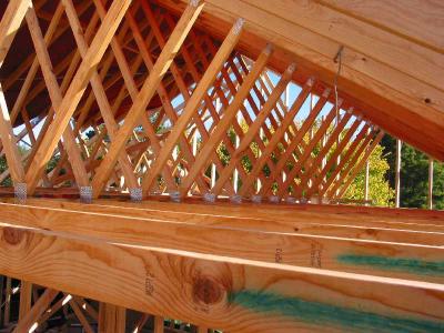 patterns in the trusses