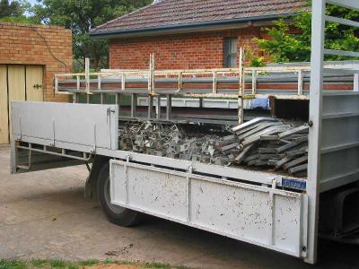 more scaffolding arrives