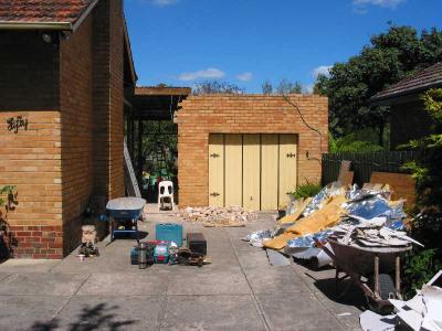 building site beginnings