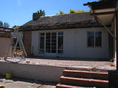 one back patio
