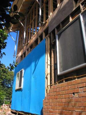insulation going on