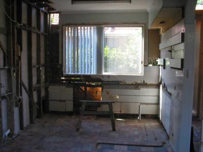 old kitchen space