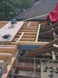 coils of nails ready to attach flooring