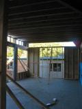 across the new living room