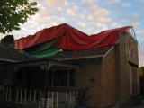new roof wrapping