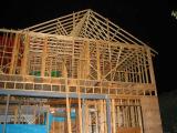 more roof trusses go up