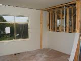 plaster going up - 2nd bedroom