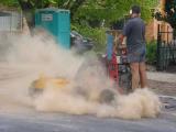 tonka truck sweeper