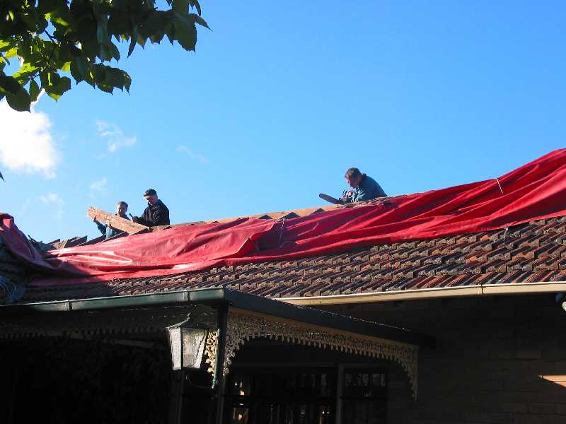 preparing for upstairs framing