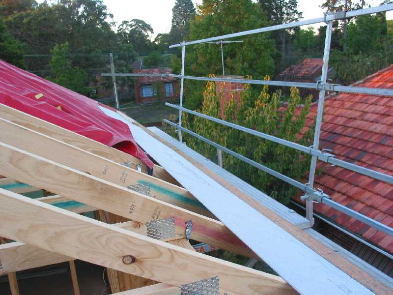 between the trusses - north