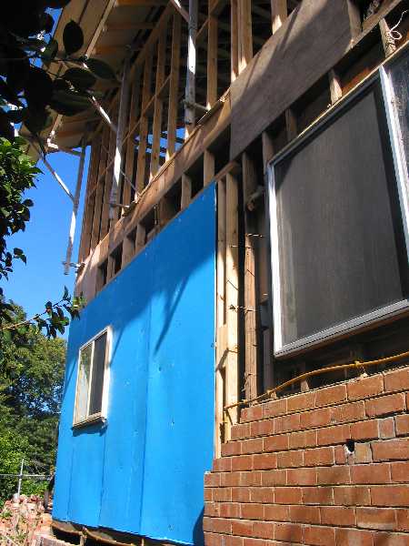 insulation going on