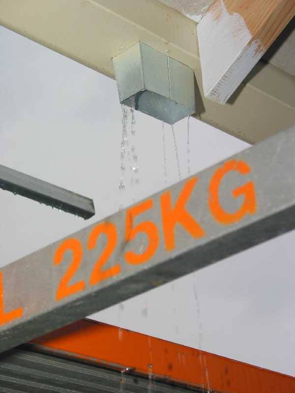 the guttering works