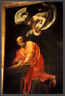  St. Matthew & the Angel....Caraveggio