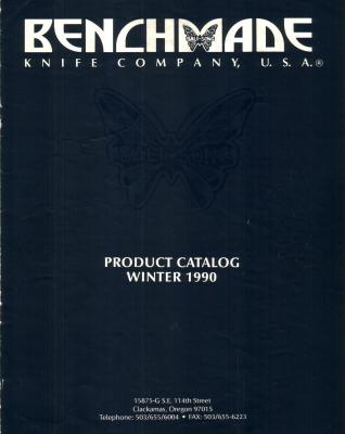 1990 Benchmade Catalog