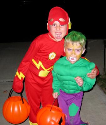 Hulk  & Flash together
