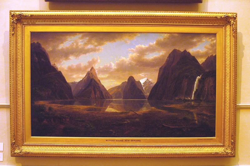 Milford Sound, New Zealand, Eugene von Guerard, 1877-1879
