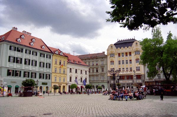 Main Square (Hlavne Namestie), Bratislava