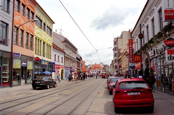 Obchodna, facing east, Bratislava