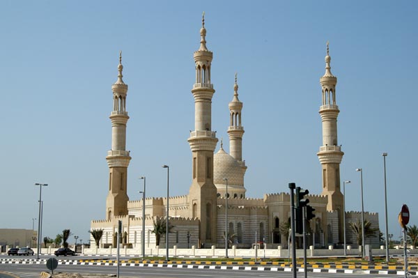 Umm Al Quwain has a mosque nearly identical to one in Ajman