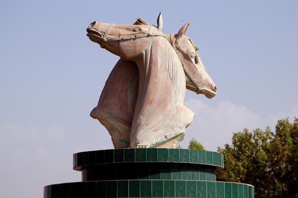 Horse head roundabout, Umm Al Quwain