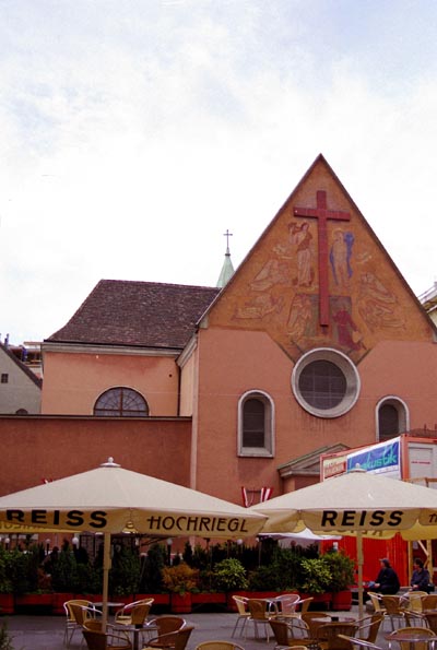 Kapuzierkirche (Capuchin Church), burial place of the Hapsburgs (Kaisergruft)