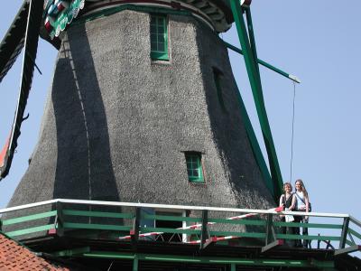 Lindsay and Marilyn on Windmill