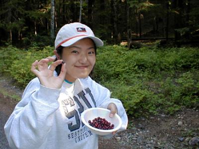 Blueberry season in Lake Kachees
