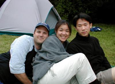 Paul, Yumiko and Ronny