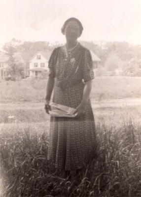 Nellie Lowe, May 1941, Looking from 405 South Across to Elwyn Avenue