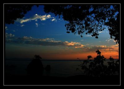 sunrise on lake malawi