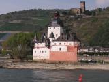 Castle on a sandbar