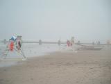 Stone Harbor on a foggy summer morning