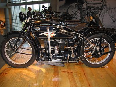 Excelsior with Sidecar