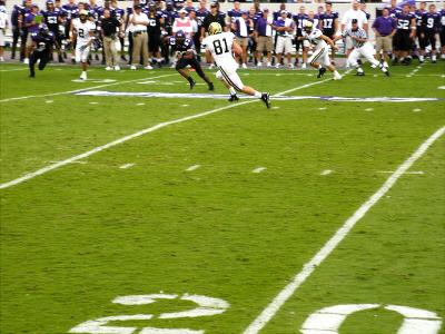 Vandy TE wide open