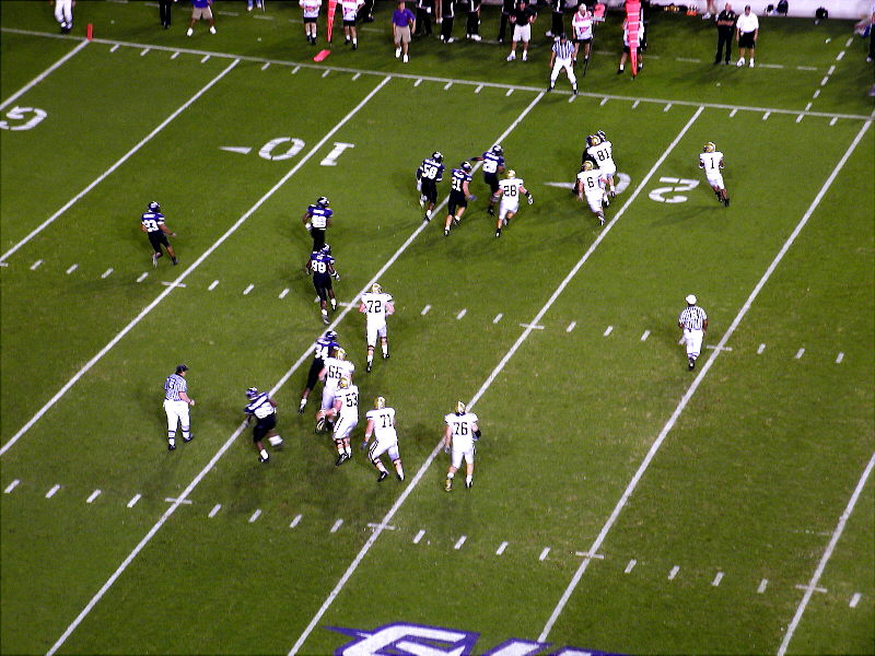 Vandy #1 has the ball