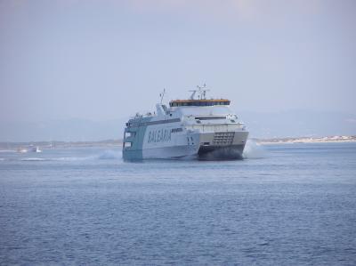 Seen off Espalmador en-route Ibiza - Formentera