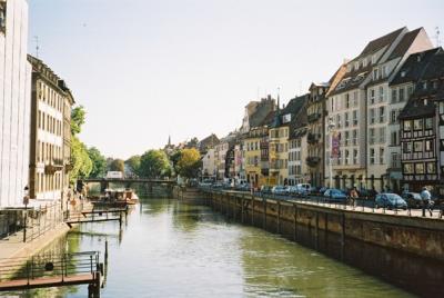 The canals of Strasbourg.