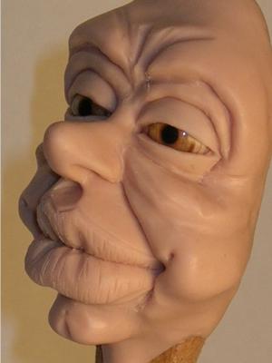 I sculpted this while waiting in the emergency room with my daughter.